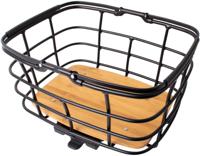 Atranvelo fietsmand, achterop "duo l avs" rear basket duo l avs black