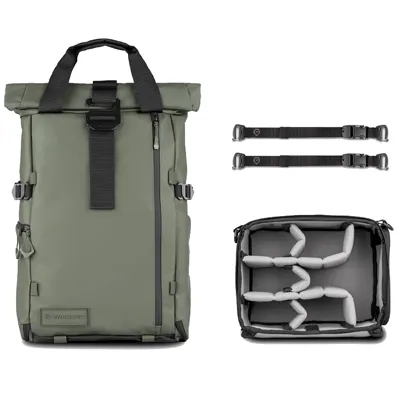 WANDRD PRVKE Photo Bundle Rugzak V4 - Wasatch Green - 31L