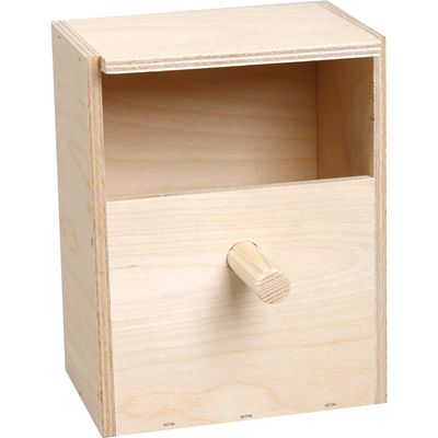 Nestkast Exoten Open 12.5 x 9.5 x 16 cm Flamingo Bruin Nestkast Exoten Open 12.5 x 9.5 x 16 cm Flamingo Bruin