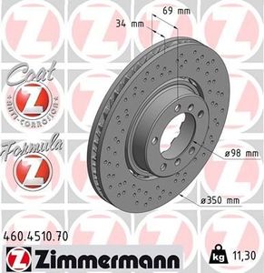 Remschijf FORMULA Z REMSCHIJF 460451070
