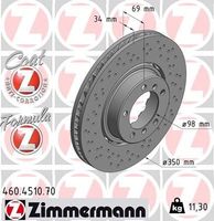 Remschijf FORMULA Z REMSCHIJF 460451070