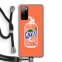 S(peach)less: Samsung Galaxy S20 FE / S20 FE 5G Transparant Hoesje met koord