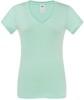 JHK 271 Ladies´ V-Neck Sicilia - Mint Green - XL JHK 271 Ladies´ V-Neck Sicilia - Mint Green - XL