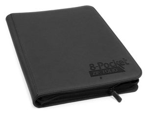 Ultimate Guard Zipfolio 320 - 16-Pocket XenoSkin Black