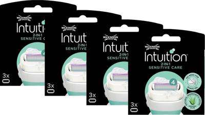 Wilkinson Wilkinson Intuition Sensitive Care Scheermesjes - 12 voordeelpack