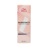 Permanente kleur Wella Shinefinity Nº 06/71 (60 ml)