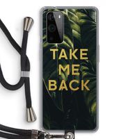 Take me back: OnePlus 9 Pro Transparant Hoesje met koord