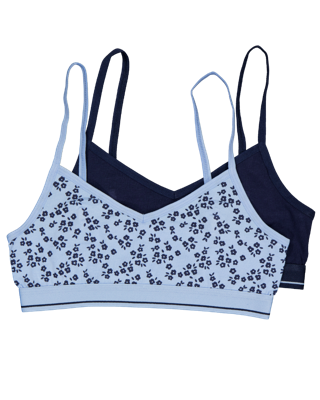 Croptop - Blauw