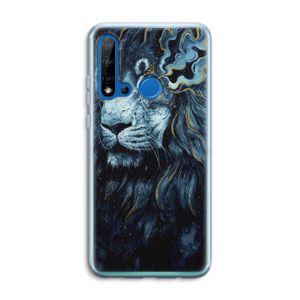 Darkness Lion: Huawei P20 Lite (2019) Transparant Hoesje