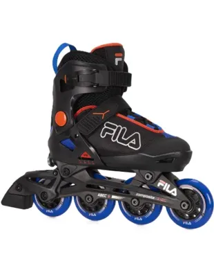 Fila X 2.0 C Verstelbare Inline Skate (zwart / Blauw / Oranje) L (37-40) Zwart / Blauw / Oranje Fila X 2.0 C Verstelbare Inline Skate (zwart / Blauw / Oranje) L (37-40) Zwart / Blauw / Oranje