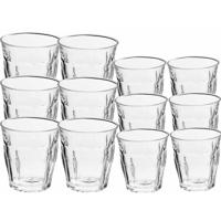 Duralex Drinkglazen - 12-delig - 160 en 310 ml - koffie/ theeglazen - waterglas