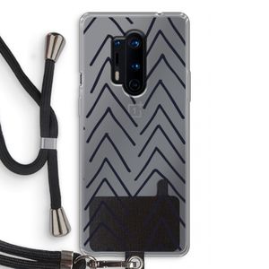 Marrakech Arrows: OnePlus 8 Pro Transparant Hoesje met koord