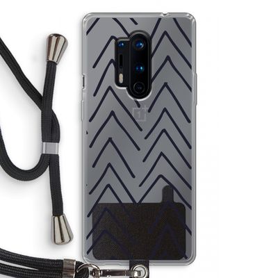 Marrakech Arrows: OnePlus 8 Pro Transparant Hoesje met koord