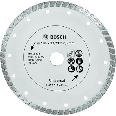 Bosch Accessoires diamantdoorslijpschijf Turbo, 180 mm Ø - 2607019482