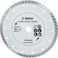 Bosch Accessoires diamantdoorslijpschijf Turbo, 180 mm Ø - 2607019482 - thumbnail