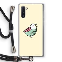 Birdy: Samsung Galaxy Note 10 Transparant Hoesje met koord