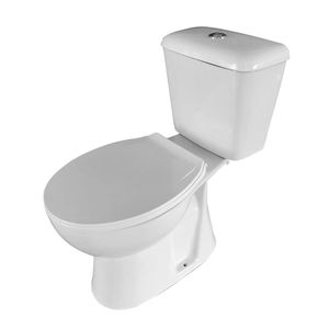 Sanigoods Balco duoblok staand toilet S-trap wit