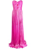 Iris Serban robe-bustier Vera longue - Rose