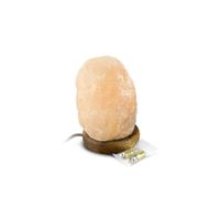 Himalaya Zoutlamp USB Roze/Oranje (ca. 700 gram) - thumbnail