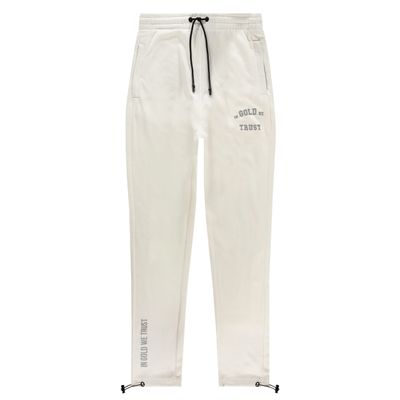 In Gold We Trust Reflective Jogger White - Maat XS - Kleur: Wit | Soccerfanshop