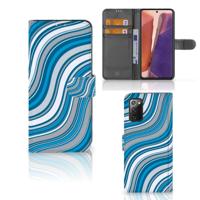 Samsung Galaxy Note 20 | Telefoon Hoesje | Waves Blue