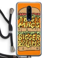Big Macs Bigger Dreams: OnePlus 7 Pro Transparant Hoesje met koord