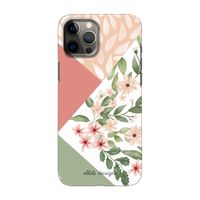 Sweet heaven geometrics: Volledig geprint iPhone 12 Pro Max Hoesje