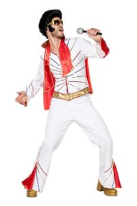 Mr. Elvis met sjaal