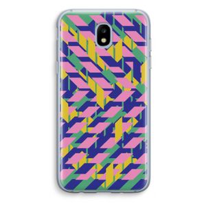 Skew Blush 1: Samsung Galaxy J5 (2017) Transparant Hoesje