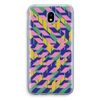 Skew Blush 1: Samsung Galaxy J5 (2017) Transparant Hoesje