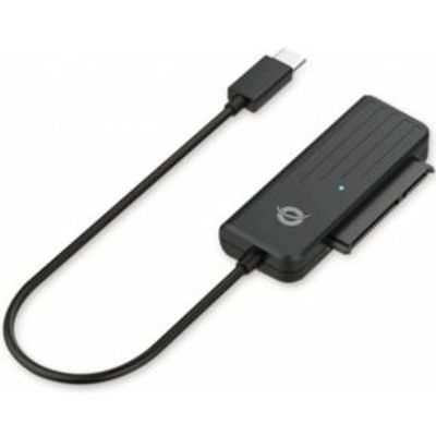 Conceptronic ABBY02B kabeladapter/verloopstukje USB C SATA Zwart