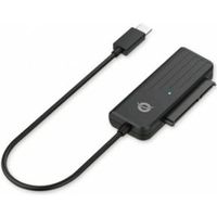 Conceptronic ABBY02B kabeladapter/verloopstukje USB C SATA Zwart