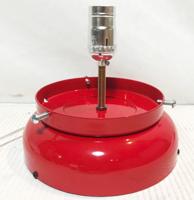 Lamp met Voet voor Benzinepomp Bol - Rood