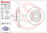 Brembo Remschijven 08.A202.11 - thumbnail