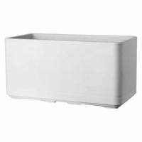 Zelfwaterende plantenpot Deroma Parel 78 x 38 x 39 cm Plastic Rechthoekig Ø 78 cm