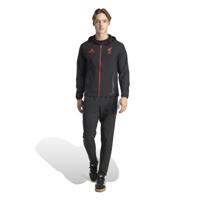 Liverpool Vis Tech Full Zip Trainingspak Senior 2025/2026 - Maat M - Kleur: RoodZwart | Soccerfanshop Liverpool Vis Tech Full Zip Trainingspak Senior 2025/2026 - Maat M - Kleur: RoodZwart | Soccerfanshop