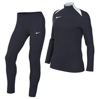 Nike Academy Pro 24 Trainingspak 1/4-Zip Dames Donkerblauw Wit - thumbnail