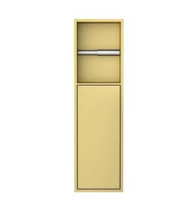 Best-Design Nancy Zione inbouw-closetrolhouder incl. deur 60x17x12 cm Mat-goud