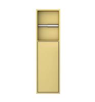 Best-Design Nancy Zione inbouw-closetrolhouder incl. deur 60x17x12 cm Mat-goud - thumbnail