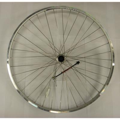 achterwiel Ryde Chrina 28 inch 7V 36G velgrem zilver
