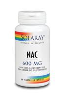 Solaray NAC N-Acetyl l-cysteine 600mg (60 vega caps) - thumbnail