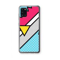 Pop Art #3: Samsung Galaxy A31 Transparant Hoesje