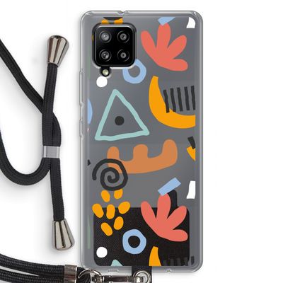 Abstract: Samsung Galaxy A42 5G Transparant Hoesje met koord