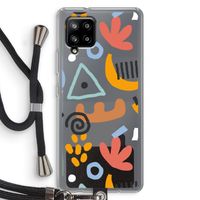 Abstract: Samsung Galaxy A42 5G Transparant Hoesje met koord