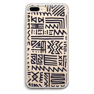 Marrakech print: iPhone 7 Plus Transparant Hoesje