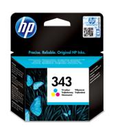 HP 343 originele drie-kleuren inktcartridge - thumbnail