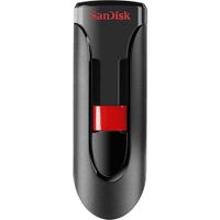 SanDisk Cruzer Glide USB flash drive 256 GB USB Type-A 2.0 Zwart, Rood - thumbnail