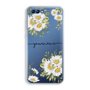 Daisies: Honor 10 Transparant Hoesje