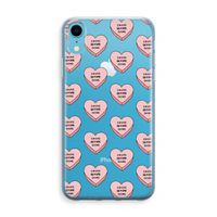 Chicks before dicks: iPhone XR Transparant Hoesje