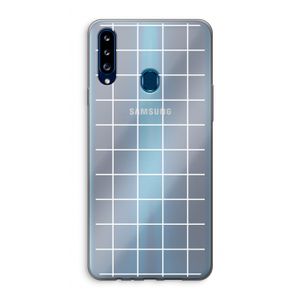 Rooster 2: Samsung Galaxy A20s Transparant Hoesje